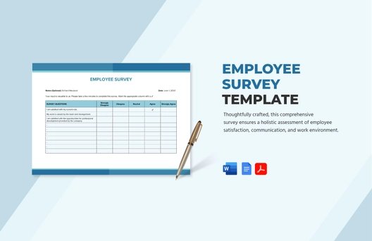 Employee Survey Template