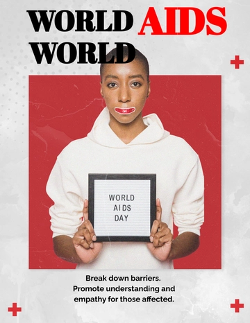 Free HIV Awareness Campaign Flyer Template to Edit Online