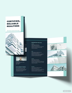 Apartment/Condo Inspector Tri-Fold Brochure Template