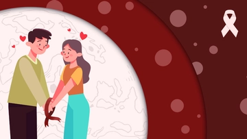 Free World AIDs Day Theme Background Template to Edit Online