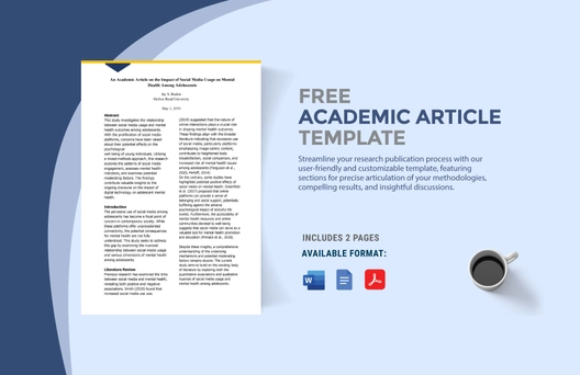 Academic Article Template