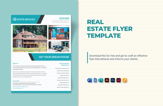 Real Estate Flyer Template