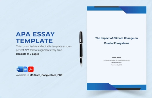 APA Essay Template