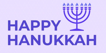 Free Hanukkah X Post Template to Edit Online