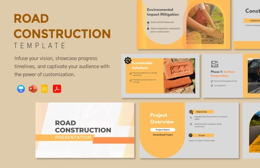 Road Construction Template