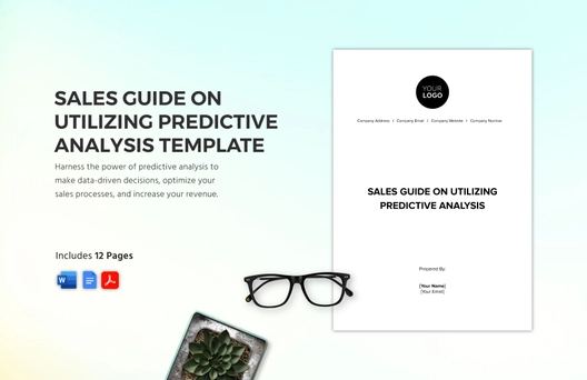 Sales Guide on Utilizing Predictive Analysis Template