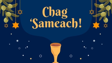 Free Hanukkah Greeting Background Template to Edit Online