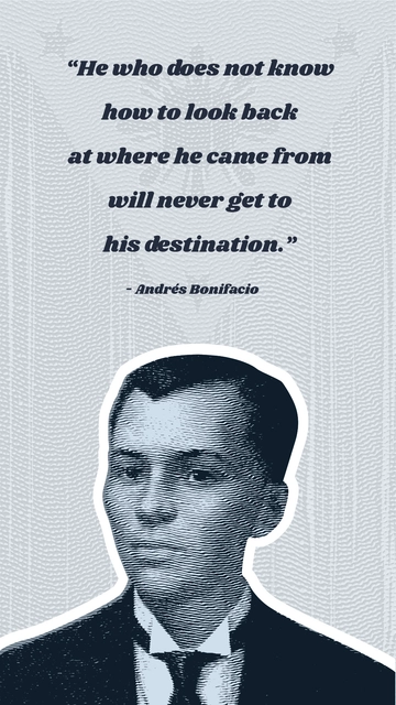 Free Bonifacio Day Quote Template to Edit Online