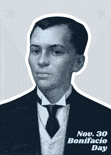 Free Bonifacio Day Greeting Card Template to Edit Online
