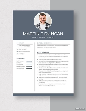 Configuration Analyst Resume