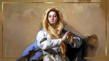 Free Feast of the Immaculate Conception Background Template to Edit Online