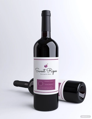 Printable Wine Label Template