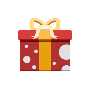 Free Boxing Day Gift Clipart Template to Edit Online
