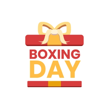Free Boxing Day Clipart Template to Edit Online
