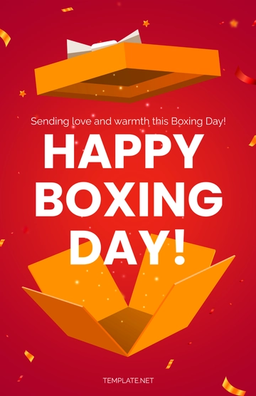 Free Boxing Day Poster Template to Edit Online