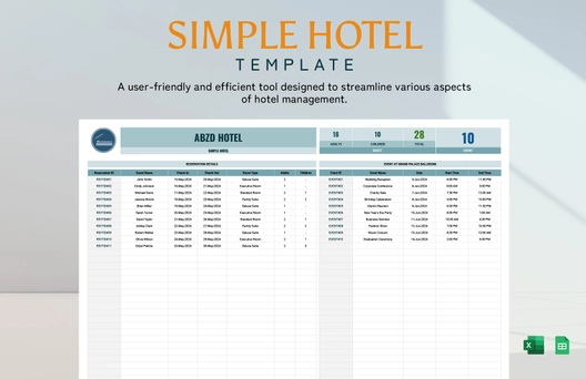 Simple Hotel Template Simple Hotel Template