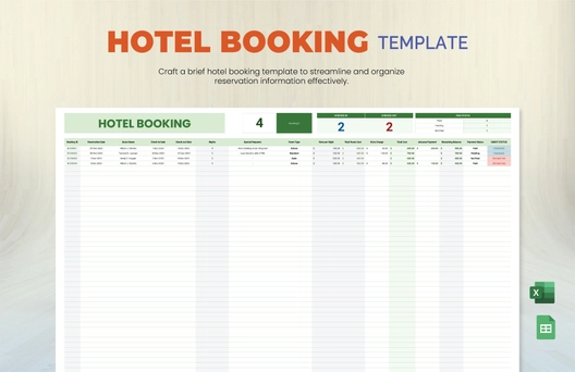 Hotel Booking Template