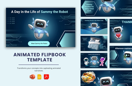 Animated Flipbook Template