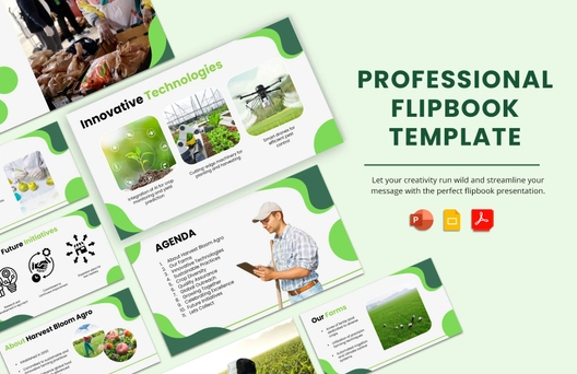 Professional Flipbook Template