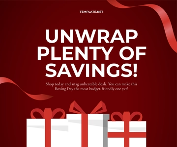 Free Boxing Day Sale Ad Template to Edit Online Free Boxing Day Sale Ad Template to Edit Online
