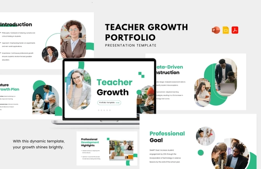 Teacher Growth Portfolio Template