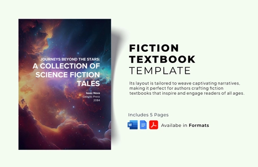 Fiction Textbook Template