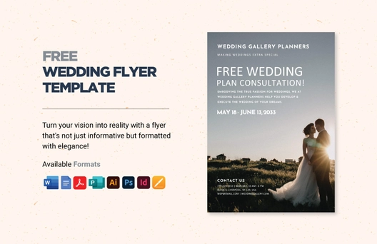 Wedding Flyer Template