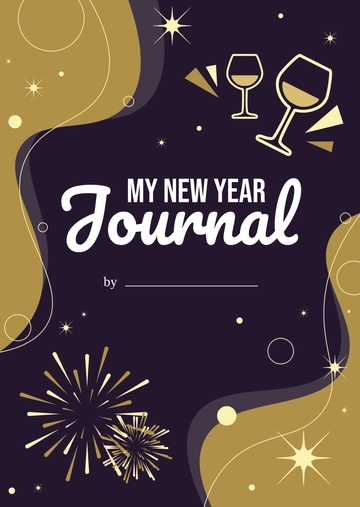 Free New Year Journal Template to Edit Online