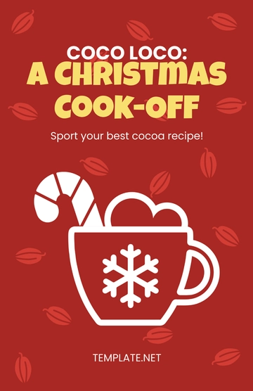 Free Printable Christmas Poster Template to Edit Online
