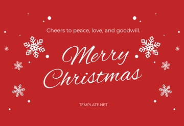 Free Christmas Card Template to Edit Online