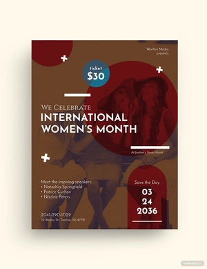 Women Event Flyer Template