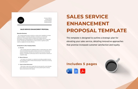 Sales Service Enhancement Proposal Template