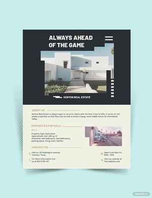 House/Home Community Flyer Template