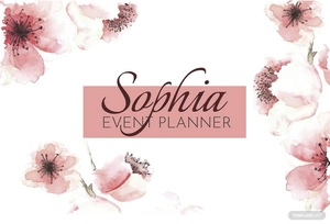 Event Planner Postcard Template