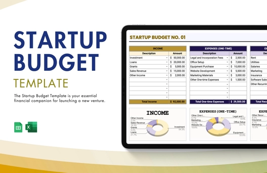 Startup Budget Template