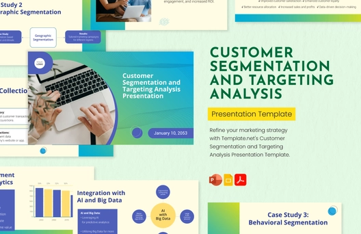 Customer Segmentation and Targeting Analysis Presentation Template