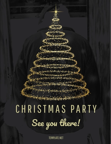 Free Christmas Party Flyer Template to Edit Online | Template.net