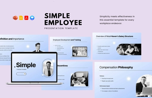 Simple Employee Template