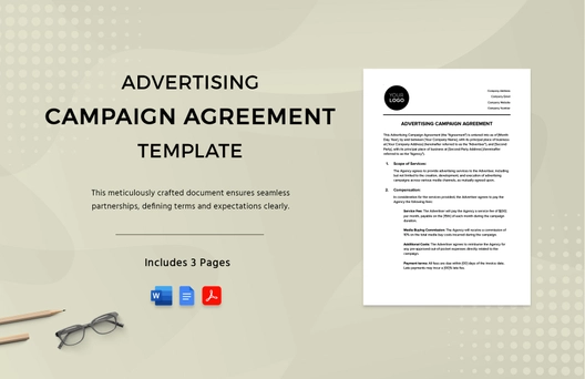 Advertising Campaign Agreement Template