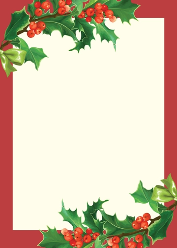 Free Blank Christmas Card Template to Edit Online