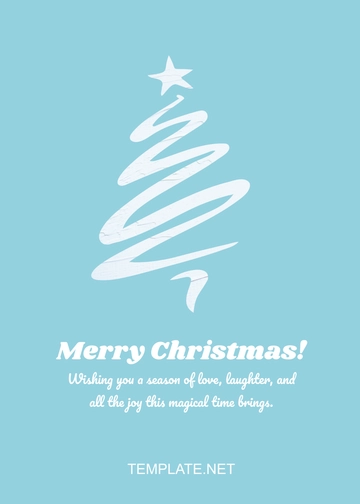 Free Modern Christmas Card Template to Edit Online