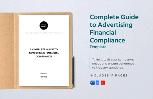 Complete Guide to Advertising Financial Compliance Template Complete Guide to Advertising Financial Compliance Template
