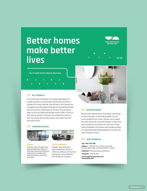 Real Estate Partners Flyer Template