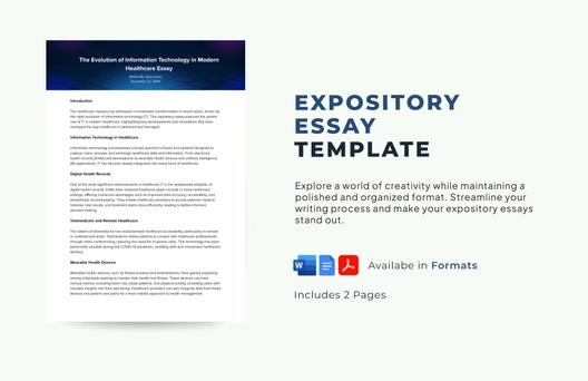 Expository Essay Template