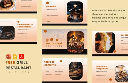 Grill Restaurant Template