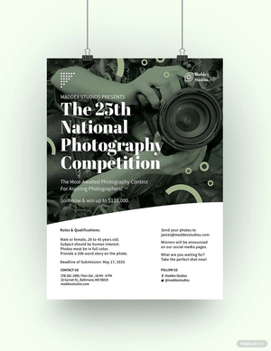 Photography Competition Poster Template