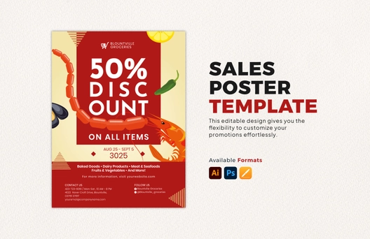 Sale Poster Template