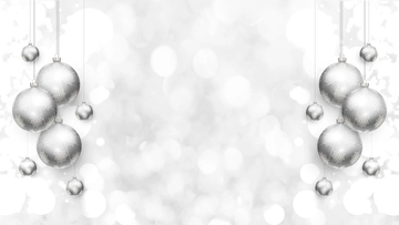 Free Christmas Silver Background Template to Edit Online