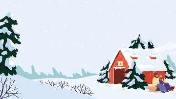 Free Christmas Winter Background Template to Edit Online