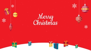 Free Minimalist Christmas Background Template to Edit Online